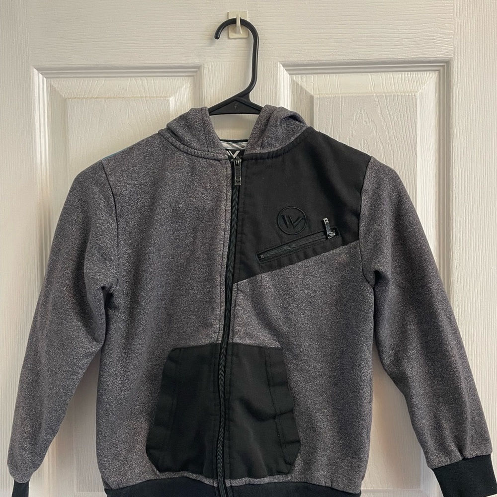 Shaun White Charcoal and Black Kids Hoodie